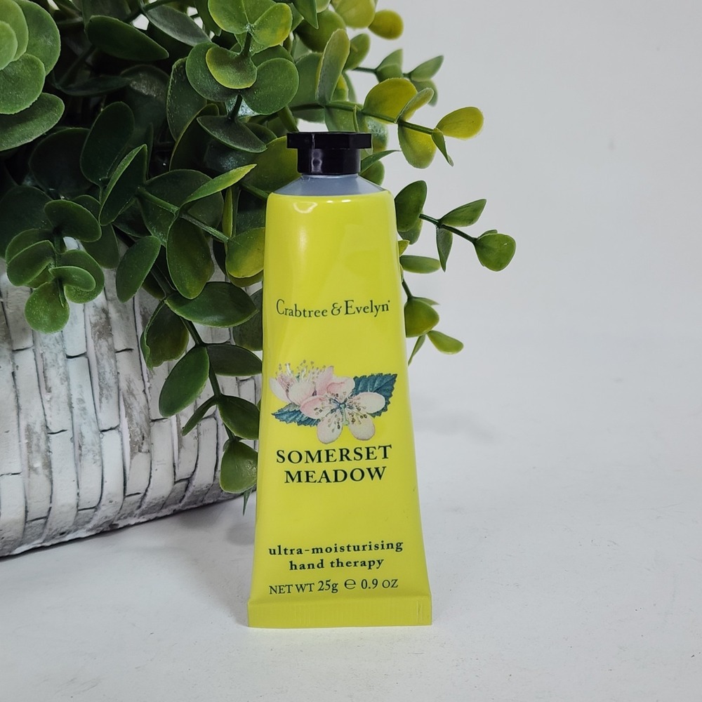 Crabtree & Evelyn Somerset Meadow Hand Cream Therapy 0.9 oz - New